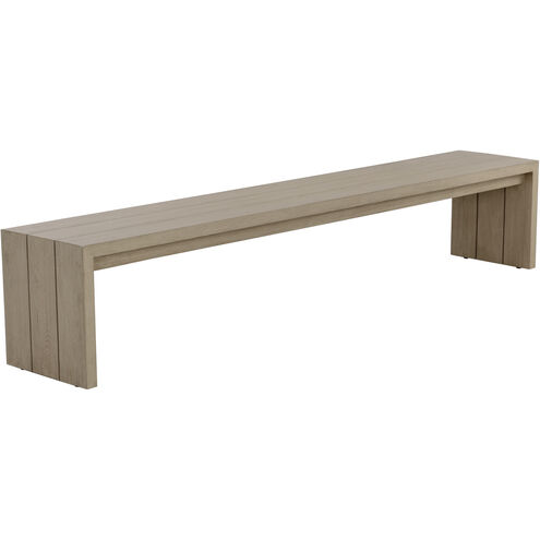 Viga Drift Brown Outdoor Bench